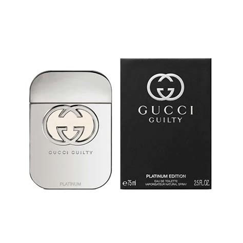 gucci guilty platinum 75ml|gucci guilty price.